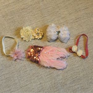 Bundle of 5 Baby headbands